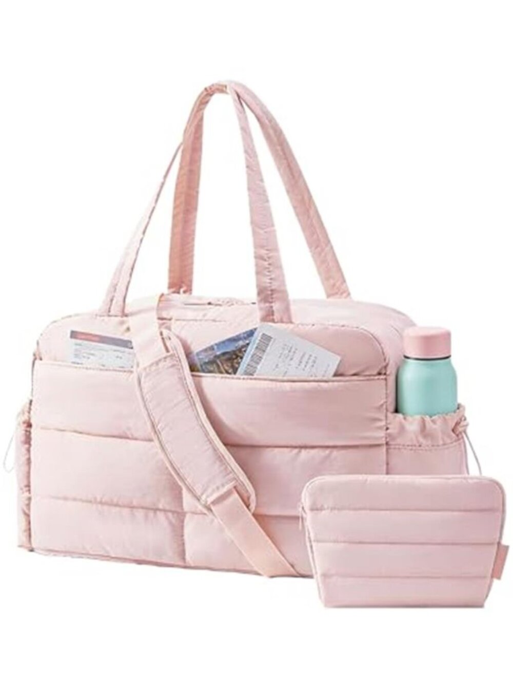 Carry On Weekender Bag Women Travel Duffel Lightweight Gym Overnight Laptop Tote